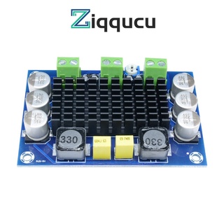 ZIQQUCU TPA3116D2 บอร์ดขยายเสียงสเตอริโอดิจิทัล ช่องสัญญาณคู่ 80W พลังงานสูง