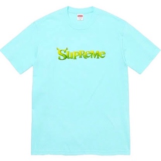 ใหม่พร้อมส่ง Supreme Shrek Tee Turquiose