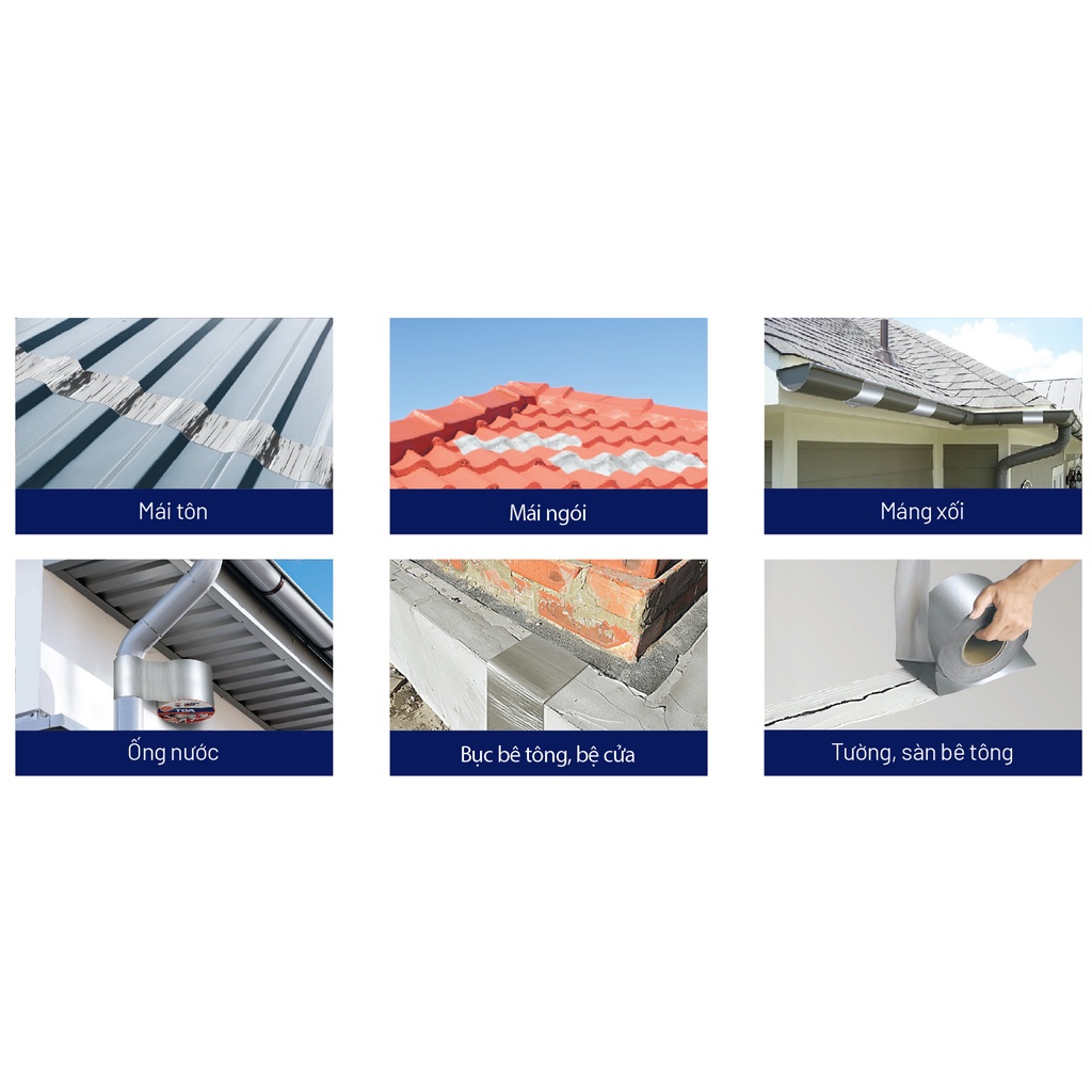 TOA Smart TapeSeal กาวซุปเปอร์ กันน้ํา กาวกันรั่ว (R10cm x D 3m)
