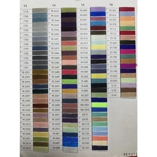 ด้ายวีนัสVENUS (ฉลากสีแดง ) ขนาด550เมตร เบอร์ 60 คละสี เหมาะสำหรับเย็บผ้า
