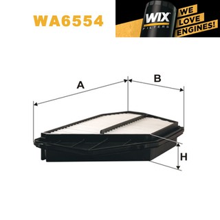 Wix กรองอากาศ AC9497 Accord 2.2 ปี94, Odyssey WA6554