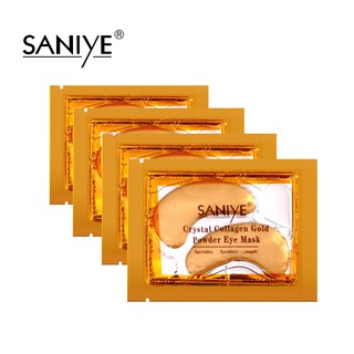 SANIYE แผ่นมาสก์ใต้ตา คอลลาเจน บำรุงผิวใต้ดวงตา 1 ชิ้น EM001