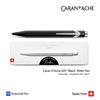 Caran DAche 849 "Black" Roller Pen - ปากกาโรลเลอร์บอลล์คารันดัช 849