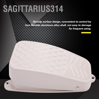 Sagittarius314 Tfs-3 สวิทช์เท้าเหยียบไฟฟ้า อลูมิเนียม กันลื่น Ac 250V 10A Spdt