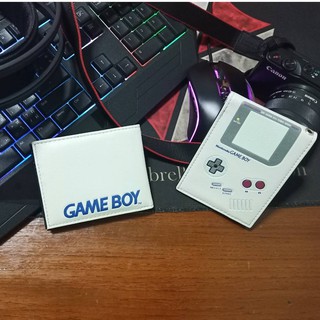 ✨พร้อมส่ง🔥 กระเป๋าสตางค์ผู้ชาย กระเป๋าตังค์ลาย gameboy กระเป๋าหนัง กระเป๋าสตางค์สีขาว กระเป๋าสตางค์ลายเกม