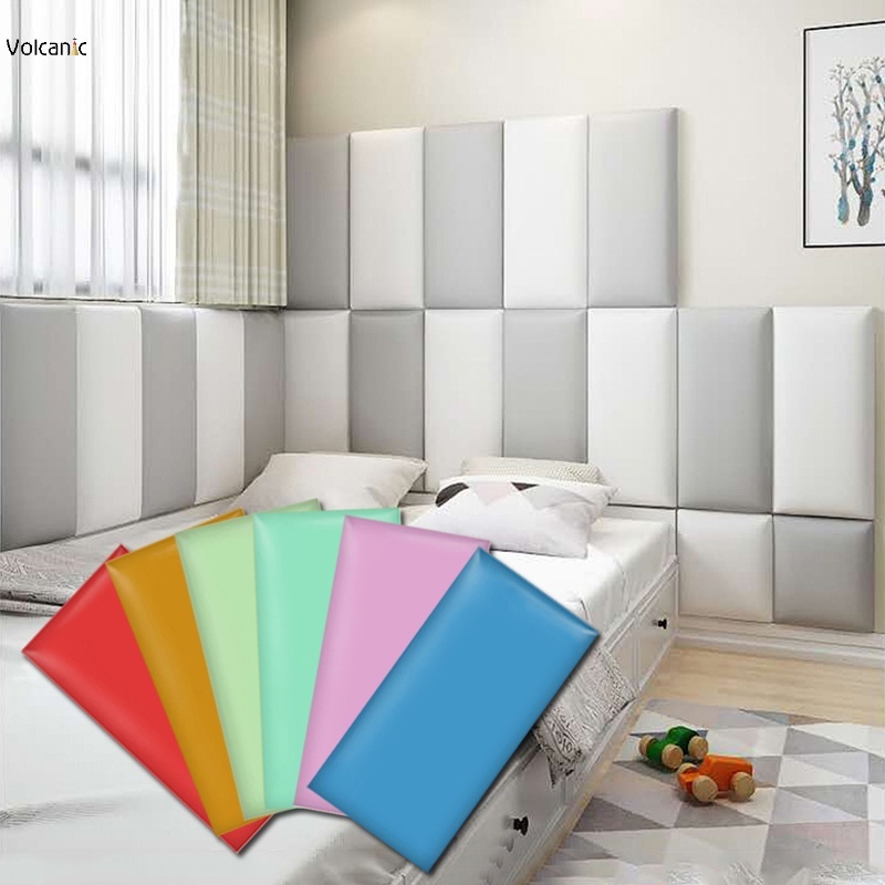 สติกเกอร์โฟมนุ่ม กันน้ํา กันเสียง กันชน สีพื้น เพื่อความปลอดภัยของเด็ก 20x50 ซม.