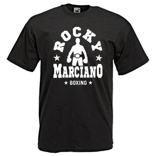 เสื้อยืดผ้าฝ้ายพิมพ์ลายขายดี เสื้อยืด พิมพ์ลายมวย Rocky Marciano World Champion สําหรับผู้ชาย