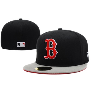 หมวกแก๊ป ผ้าฝ้าย ปักลาย Boston Red Sox ไซซ์ MLB สําหรับผู้ชาย และผู้หญิง