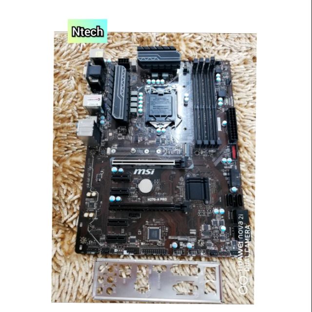 #เมนบอร์ด​   #MAINBOARD (เมนบอร์ด)  socket 1151 ยี่ห้อ​  MSI​    รุ่น H270-A PRO