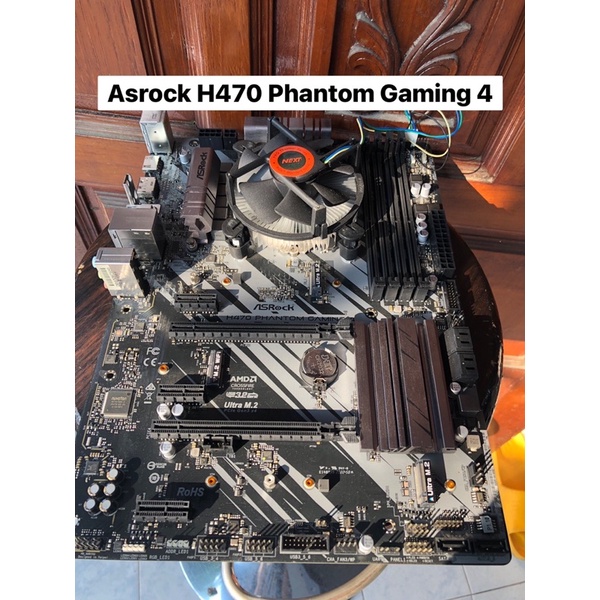 เมนบอร์ดมือสอง Asrock H470 Phantom Gaming 4