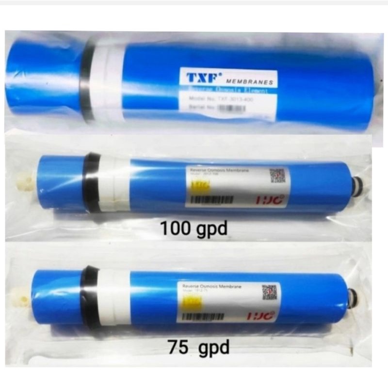 เมมเบรน RO HJC 75 gpd - HJC 100gpd - TXF 400 gpd - ตัวแปร