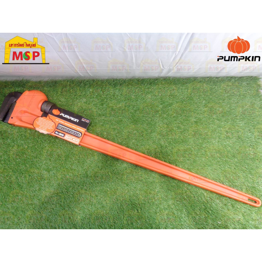 Pumpkin ประแจจับแป็ปขาเดี่ยวCr-MO 48" PTT-PW1200 #20177