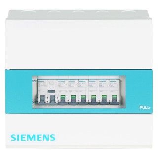 ตู้ไฟฟ้า ตู้คอนซูมเมอร์ยูนิต+ MAIN/RCBO SIEMENS 6 ช่อง 50A เบรกเกอร์และตู้ไฟ งานระบบไฟฟ้า C-UNIT+MAIN/RCBO 6 CHANNEL 50A