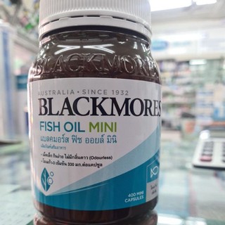 🔥ลดพิเศษ1,555เหลือ 1505🔥Blackmoers Fish oil Mini 400 Cap