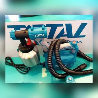 TOTAL กาพ่นสีไฟฟ้า รุ่น TT5006-2 กำลัง 500 วัตต์ ระบบ HVLP เครื่องพ่นสีไฟฟ้า หัวฉีดปรับได้ 3 แบบ กาไฟฟ้า