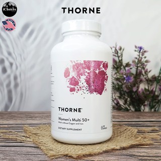 วิตามินรวม สำหรับผู้หญิง Thorne Research® Womens Multi 50+, 180 Capsules