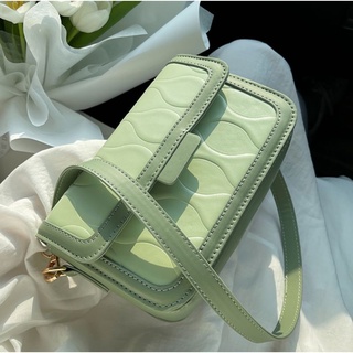 💚 #KimBag กระเป๋าสะพายสีเขียว กระเป๋าสะพายใบยาว กระเป๋าสตางค์ กระเป๋าเสริมดวงโฉลกวันอาทิตย์สีเขียวเหนี่ยวทรัพย์