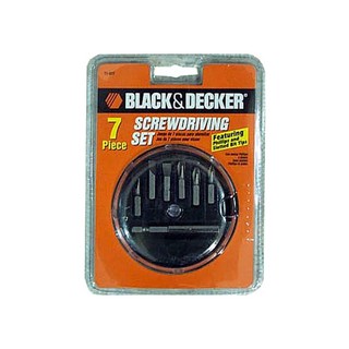 เครื่องมือช่าง สว่าน ดอกสว่าน ตลับดอกดอกไขควง BLACK&amp;DECKER 71-077 7EA BLACK&amp;DECKER 71-077 7EA SCREW DRIVER BIT