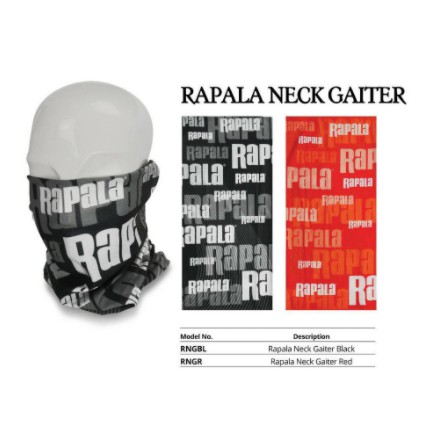 เครื่องแต่งกายตกปลา ผ้าบัฟ Rapala