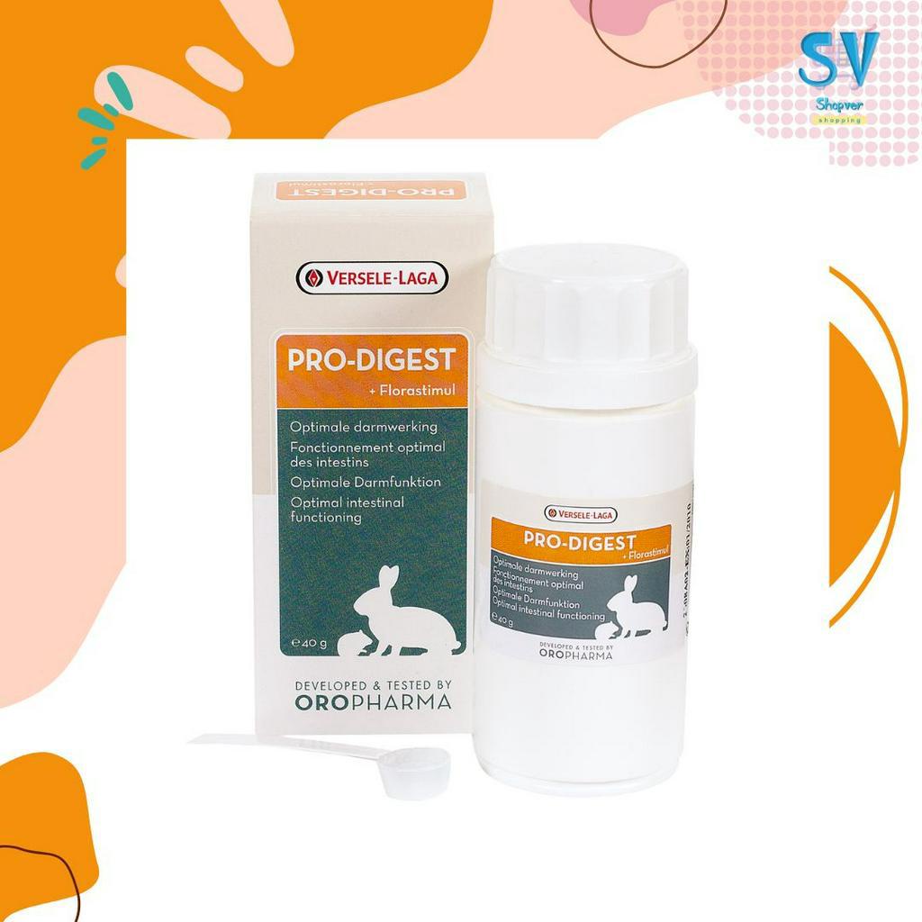 Pro-Digest 40 g. (แก้ถ่ายเหลว/ท้องอืดในสัตว์เลี้ยง)