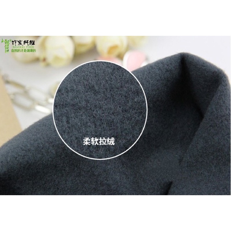 กางเกงเลกกิ้งบุขนอ่อนใยสำลีด้านใน ผสมผ้าฟลีช กันลม กันหนาว สำหรับผู้หญิง - รูปที่ 4