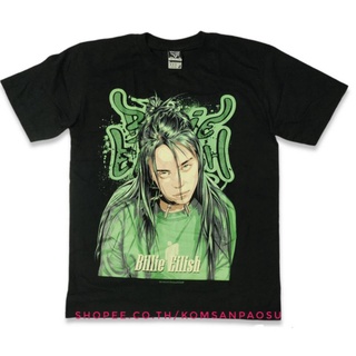 เสื้อยืดโอเวอร์ไซส์เสื้อยืด billie eilish t shirts hiphop unisexS-3XL