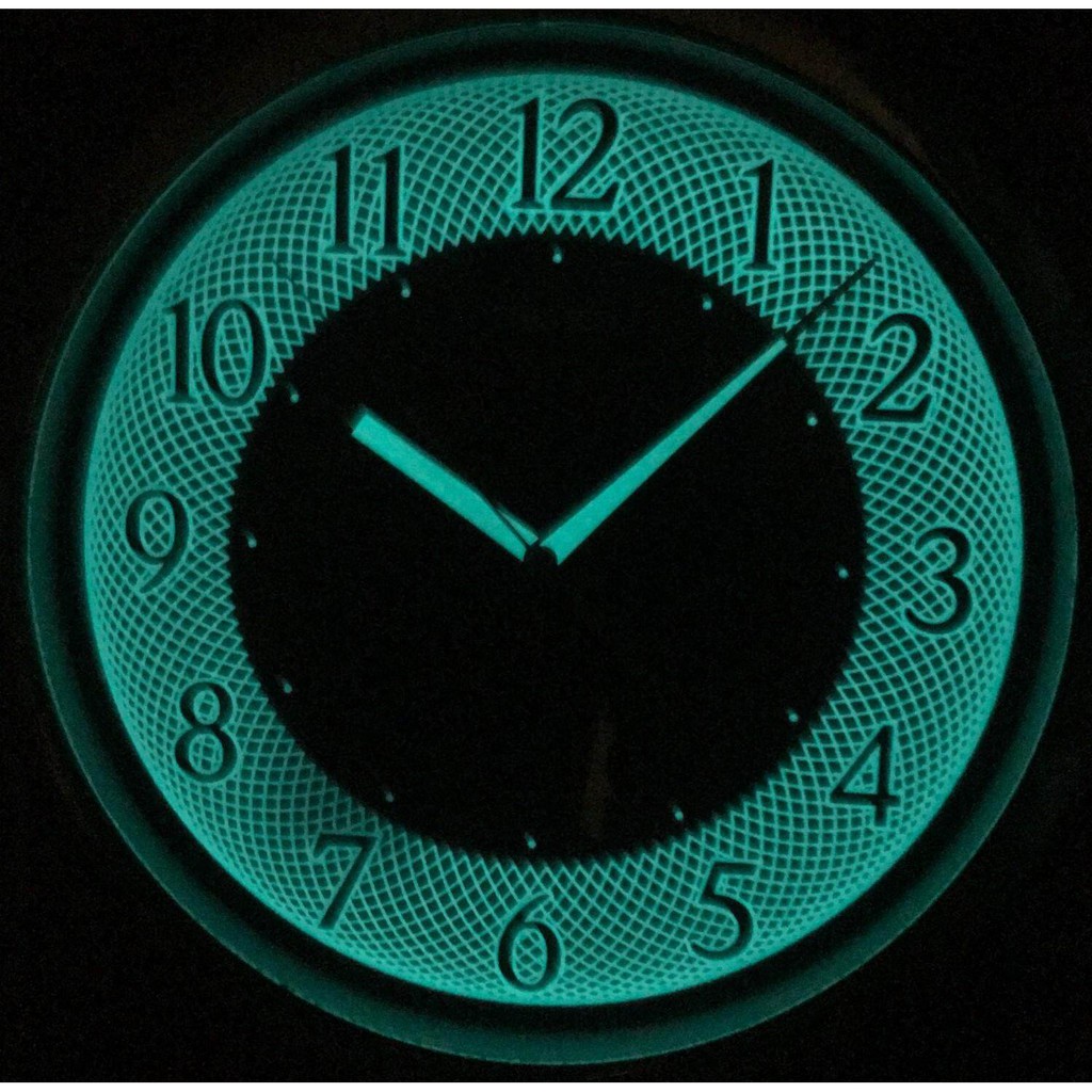 นาฬิกาแขวนผนัง ตัวเรือนพลาสติก SEIKO รุ่น QXA472G สีทอง QXA472B สีน้ำตาล ขนาด 12นิ้ว มีพรายน้ำ Lumibrite เรืองแสงที่มืด