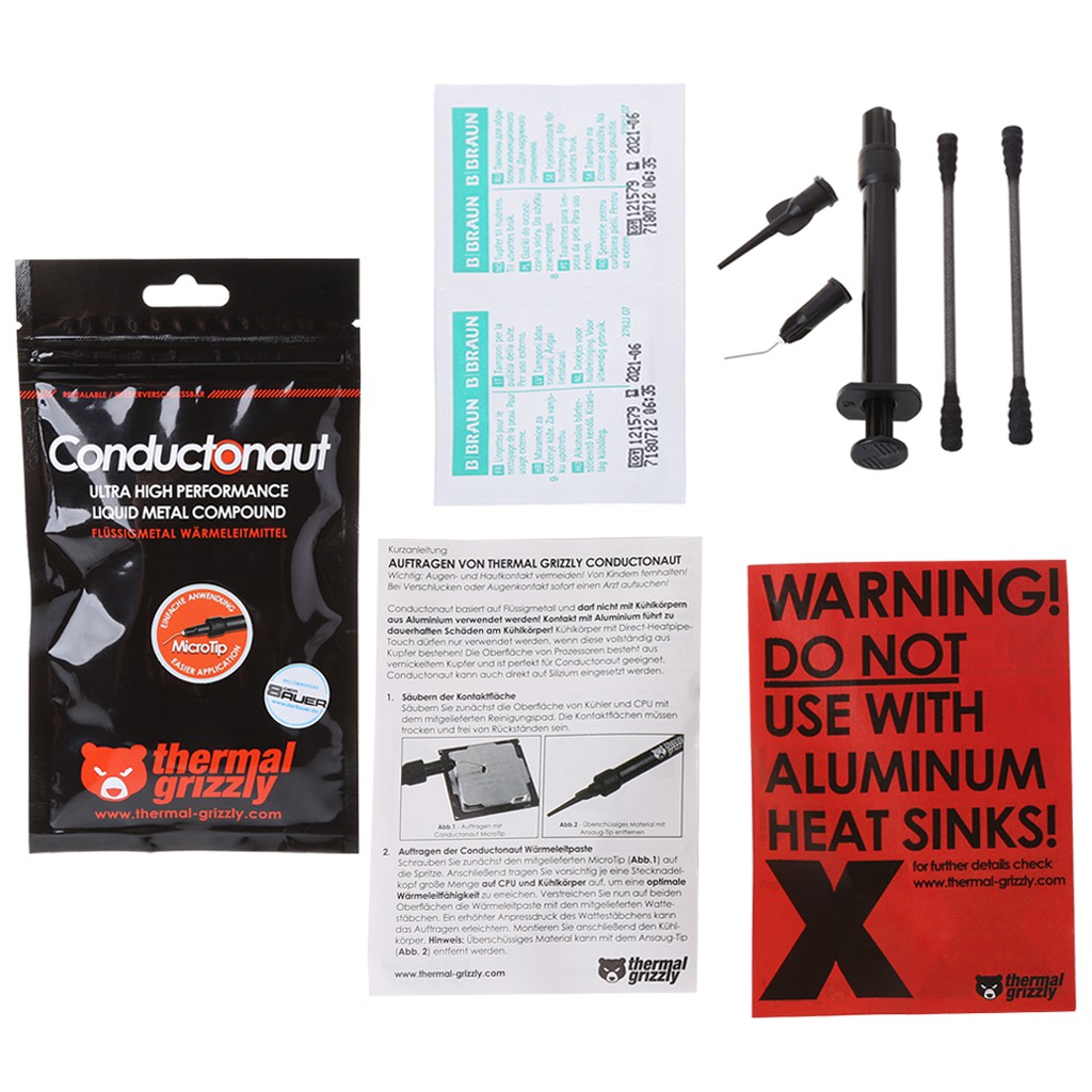 Thermal Grizzly Conductonaut Thermal Grease Paste Compound