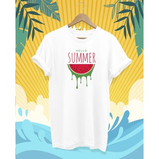 เสื้อยืด HELLO SUMMER WATERMELON