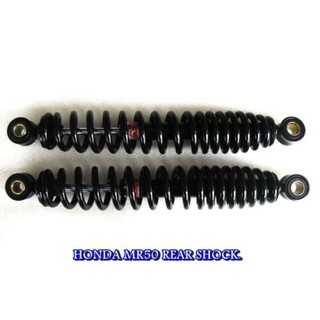 HONDA MR50 REAR SHOCK SET SPRING "BLACK" // โช๊คหลัง สปริง สีดำ สินค้าคุณภาพดี