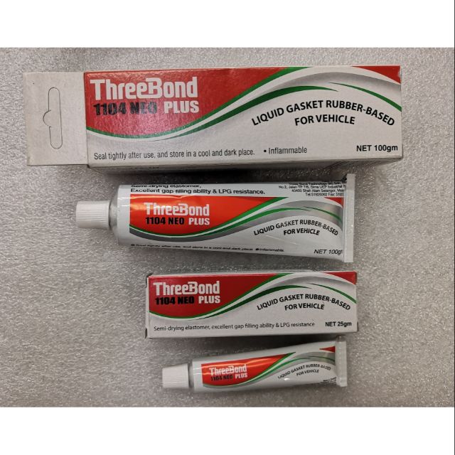 THREEBOND 1104 PLUS LIQUID GASKET 25gm/100gm