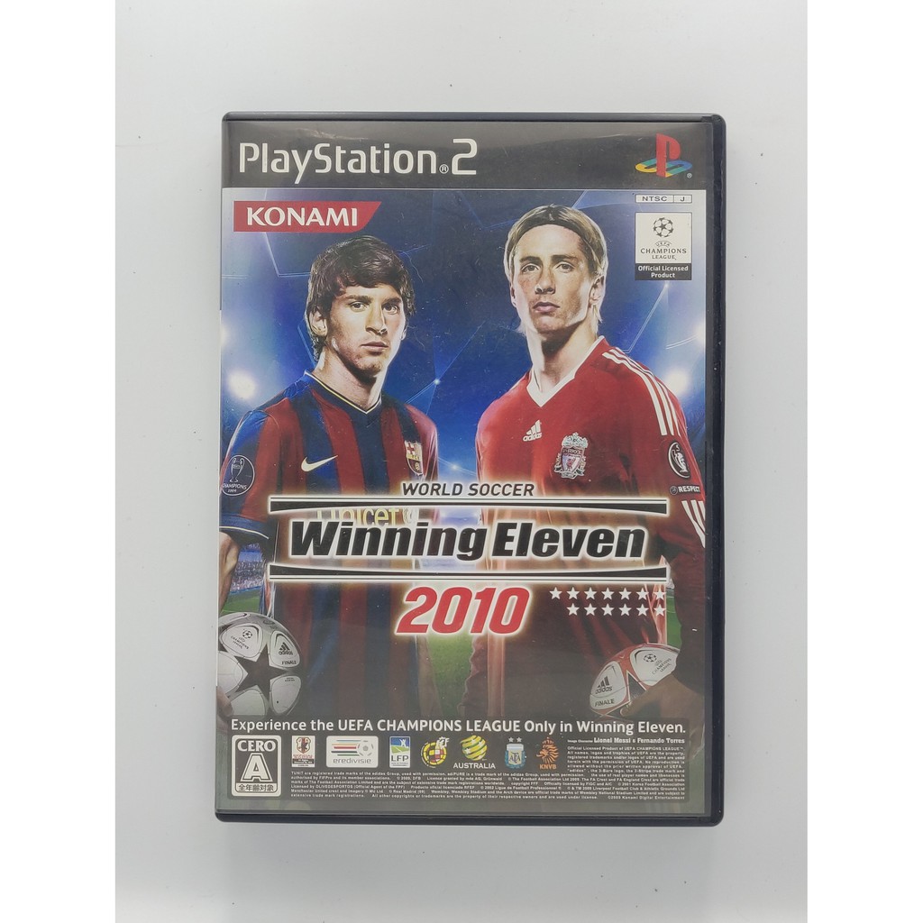 [PS2] WORLD SOCCER WINNING ELEVEN 2010 (Japan) แผ่นแท้ญี่ปุ่น มือ2