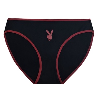 Playboy Intimates กางเกงชั้นในทรงบิกินี E-PYU307-8/BK/RE Black