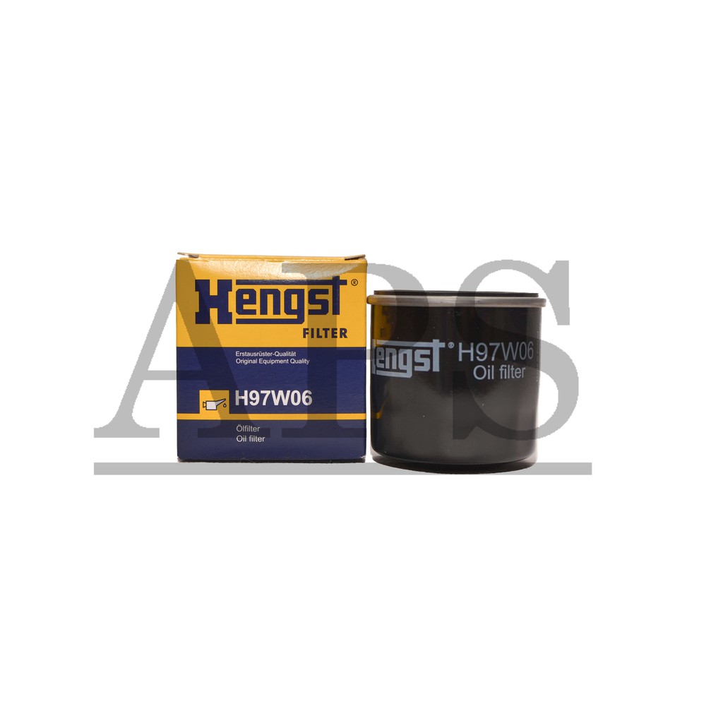 (H97W06) HENGST MAZDA 2 ,3 1.6/1.8, CX5 2012-2017 (SKYACTIVE) กรองน้ํามันเครื่อง (B6Y1-14-302A)