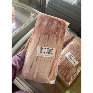เบค่อนสไลด์ 1กิโลกรัม (NW600-800g) พร้อมส่ง 🥓🏆ราคาดีมาก รับตรงโรงงานผลิต💥 เบค่อนกรอบ เบค่อน 🚛เหมาค่าส่ง ฟรีกล่องโฟม!!