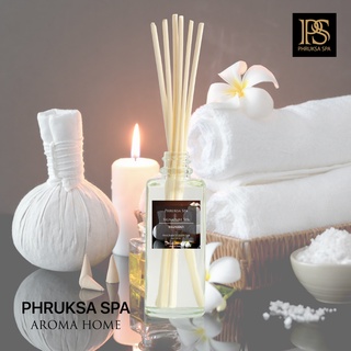 PHRUKSA SPA ก้านไม้หอมปรับอากาศ กลิ่นซิกเนเจอร์ สปา 50 มล. (Reed Diffuser Signature Spa)แถมฟรี! ก้านไม้หวาย