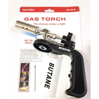 หัวพ่นไฟ ไฟฟู่ Gas Torch 2418