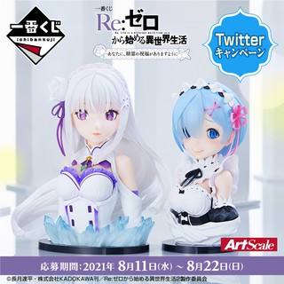 [Pre-Order] ฟิกเกอร์ Ichiban Kuji  Re:Zero - STARTING LIFE IN ANOTHER WORLD - MAY THE SPIRIT BLESS YOU-