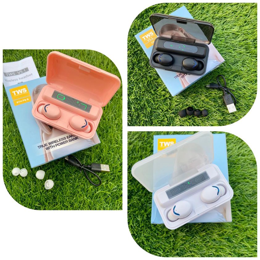 (ใส่โค้ด JULY520A ลดเพิ่ม 15%)หูฟังไร้สายบลูทูธ F9 1 แถม1