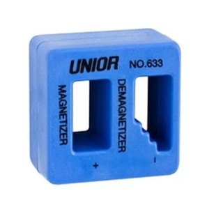 Unior เครื่องมือช่าง ตัวถอนแม่เหล็ก และ อัดแม่เหล็ก สำหรับ ไขควงรุ่น 633 - สีฟ้า#2175