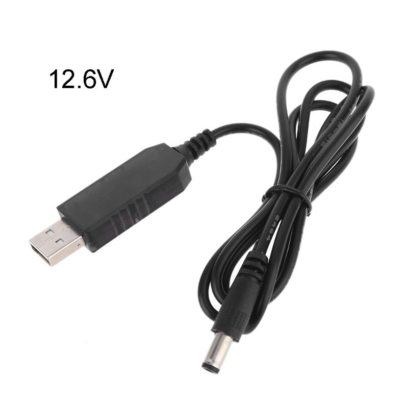 [3C] Iwo สายชาร์จ USB 5V เป็น 4.2V 8.4V 12.6V DC 5.5×2.1 มม. ราคา ถูกที่สุด ดีลบีเคเค แกลเลอรีภาพที่ 6
