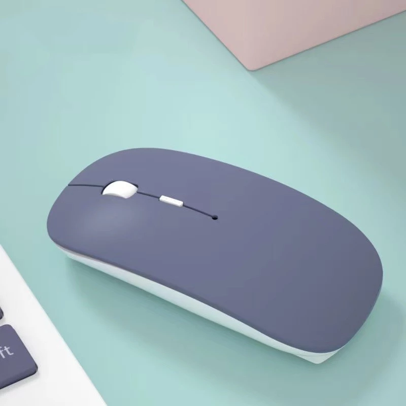 เมาส์ไร้สาย Bluetooth ชาร์จ USB มีแบตเตอรี่ในตัว thumbnail 4