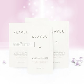 [พร้อมส่ง ของแท้ 100%] KLAVUU WHITE PEARLSATION Completed Revitalizing Pearl Eye Cream (2ml.)