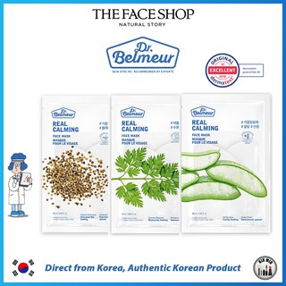 THE FACE SHOP Dr. Belmeur REAL CALMING FACE MASK *ORIGINAL KOREA*