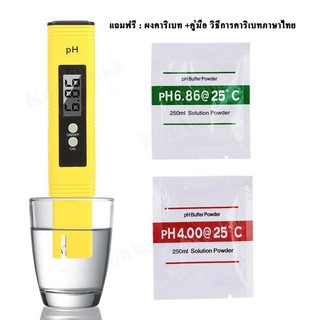 เครื่องวัดค่า pH รุ่น pH-02 (วัดความเป็นกรด-ด่างในน้ำ)