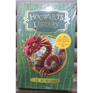 Hogwarts Library by J.K. Rowling set of 3 books : Fantastic beast,