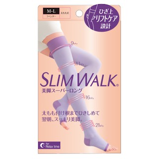 SLIM WALK ขายาวสุดสวย / Leggings / PIP / สำหรับพักผ่อน / ถุงเท้าแรงดัน / ส่งตรงจากญี่ปุ่น