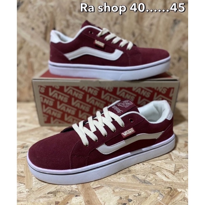 รองเท้าผ้าใบ แวนส์ ไซส์ 39-45 (+1ไซส์จากไซส์ปกติ) รองเท้าแฟชั่นผู้หญิงและผู้ชาย(Takov)