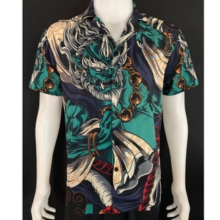 เสื้อฮาวายลายDragonRiujin