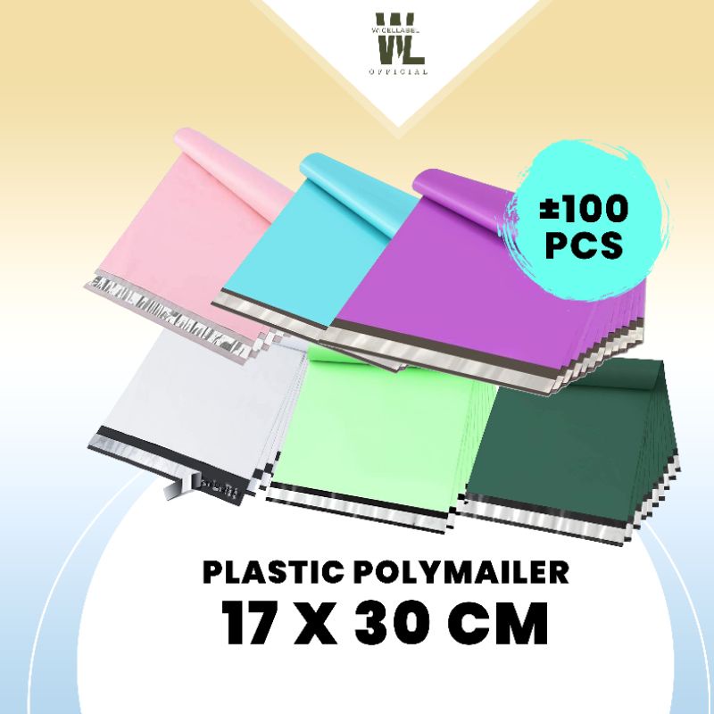 CONTENTTS 100 (17x30ซม.) พลาสติก POLYMAILER แพ็ค ONLINESHOP